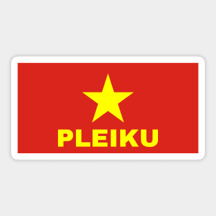 Pleiku City in Vietnamese Flag Sticker